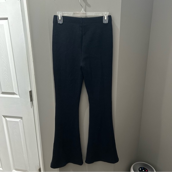 American Eagle Blue Flare Leg Stretchy Pants-Sm - Picture 5 of 6
